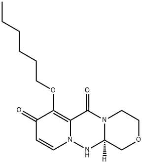 (12aR)-7-(hexyloxy)-3,4,12,12a-tetrahydro-1H-[1,4]Oxazino[3,4-c]pyrido[2,1-f][1,2,4] triazin-6,8-dion