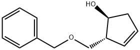 (1S,2R)-2-(benzyloxymethyl)-1-hydroxy-3-cyclopenten