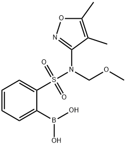 (2-(N-(4,5-dimethylisoxazol-3-yl)-N-(methoxymethyl)sulfamoyl)phenyl)borsyre