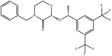 (2R)-4-benzyl-2-[(1R)-1-[3,5-bis(trifluormethyl)phenyl]ethoxy]morpholin-3-on