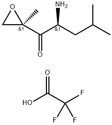 (2S)-2-amino-4-methyl-1-((2R)-2-methyloxiranyl)-1-pentanon-trifluoracetat
