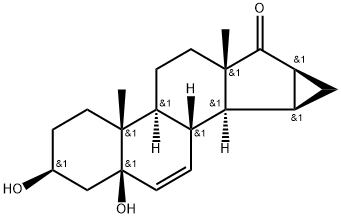 (3b,5b,15a,16a)-15,16-dihydro-3,5-dihydroxy-3'H-cycloprop[15,16]androsta-6,15-dien-17-on