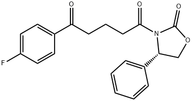 (4S)-3-[5-(4-fluorphenyl)-1,5-dioxopenyl]-4-phenyl-2-oxazolidinon