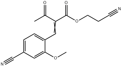 (Z)-2-cyanoethyl-2-(4-cyano-2-methoxybenzyliden)-3-oxobutanoat