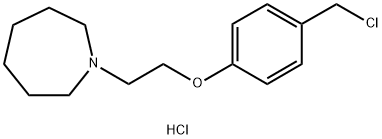 1-(2-(4-(chlormethyl)phenoxy)ethyl)azepanhydrochlorid