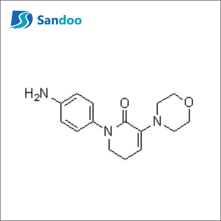 1-(4-aminophenyl)-5,6-dihydro-3-(4-morpholinyl)-2(1H)-pyridinon
