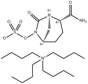 1-butanaminium, N,N,N-tributyl-, (1R,2S,5R)-2-(aminocarbonyl)-7-oxo-1,6-diazabicyclo[3.2.1]oct-6-ylsulfat
