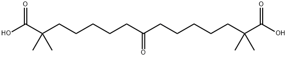 2,2,14,14-tetramethyl-8-oxopentadecandisyre