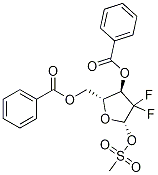 2-deoxy-2,2-difluor-D-ribofuranose-3,5-dibenzoat-1-methansulfonat