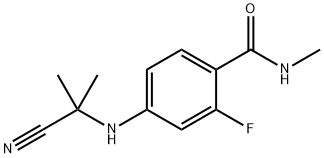 4-(2-CYANOPROPAN-2-YLAMINO)-2-FLUOR-N-METHYLBENZAMID