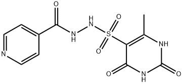 4-Pyridincarboxylsyre, 2-[(1,2,3,4-tetrahydro-6-methyl-2,4-dioxo-5-pyrimidinyl)sulfonyl]hydrazid