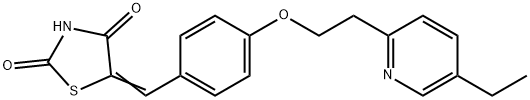 5-{4-[2-(5-ethyl-2-pyridinyl)ethoxyl]benzylden}-2,4-thiazolidindion