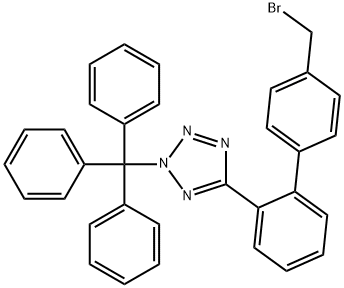 5-[4'-(brommethyl)-[1,1'-biphenyl]-2-yl]-2-(triphenylmethyl)-2H-tetrazol