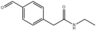Benzenacetamid, N-ethyl-4-formyl-