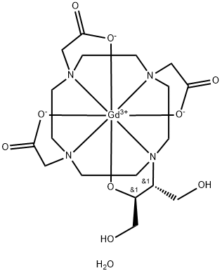 Gadolinium, [10-[2-(hydroxy-kO)-3-hydroxy-1-(hydroxymethyl)propyl]-1,4,7,10-tetraazacyclododecan-1,4,7-triacetat(3-)-kN1, kN4,kN7,kN10,kO1,kO4,kO7]-,monohydrat,[SA-8-1425362'5'-(R*,S*)]- (9CI)