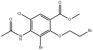 Methyl-4-(acetylaMino)-3-broMo-2-(2-broMoethoxy)-5-chlorbenzoat