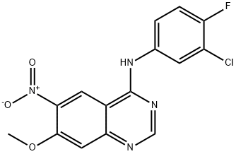 N-(3-chlor-4-fluorphenyl)-7-methoxy-6-nitroquinazolin-4-aMin