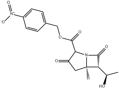 p-nitrobenzyl-6-(1-hydroxyethyl)-1-azabicyclo(3.2.0)heptan-3,7-dion-2-carboxylat
