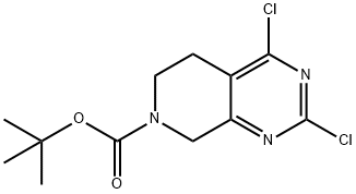 tert-butyl-2,4-dichlor-5,6,7,8-tetrahydropyrido[3,4-d]pyrimidin-7-carboxylat